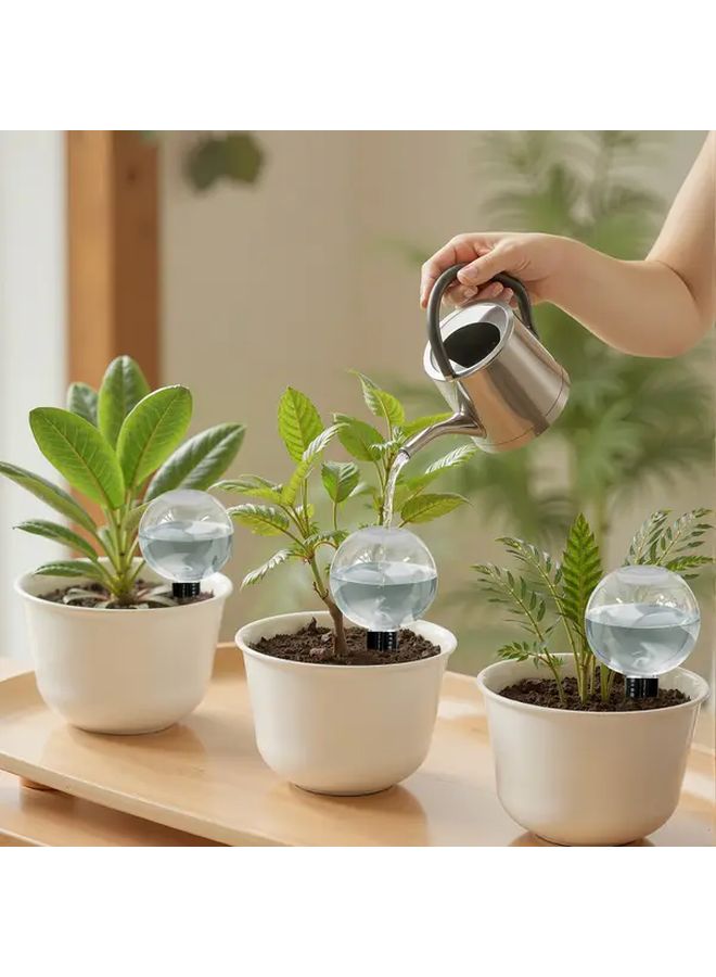 4pcs Plant Watering Globes Self Watering Spikes Long Lasting Hydration Tool - Image 1